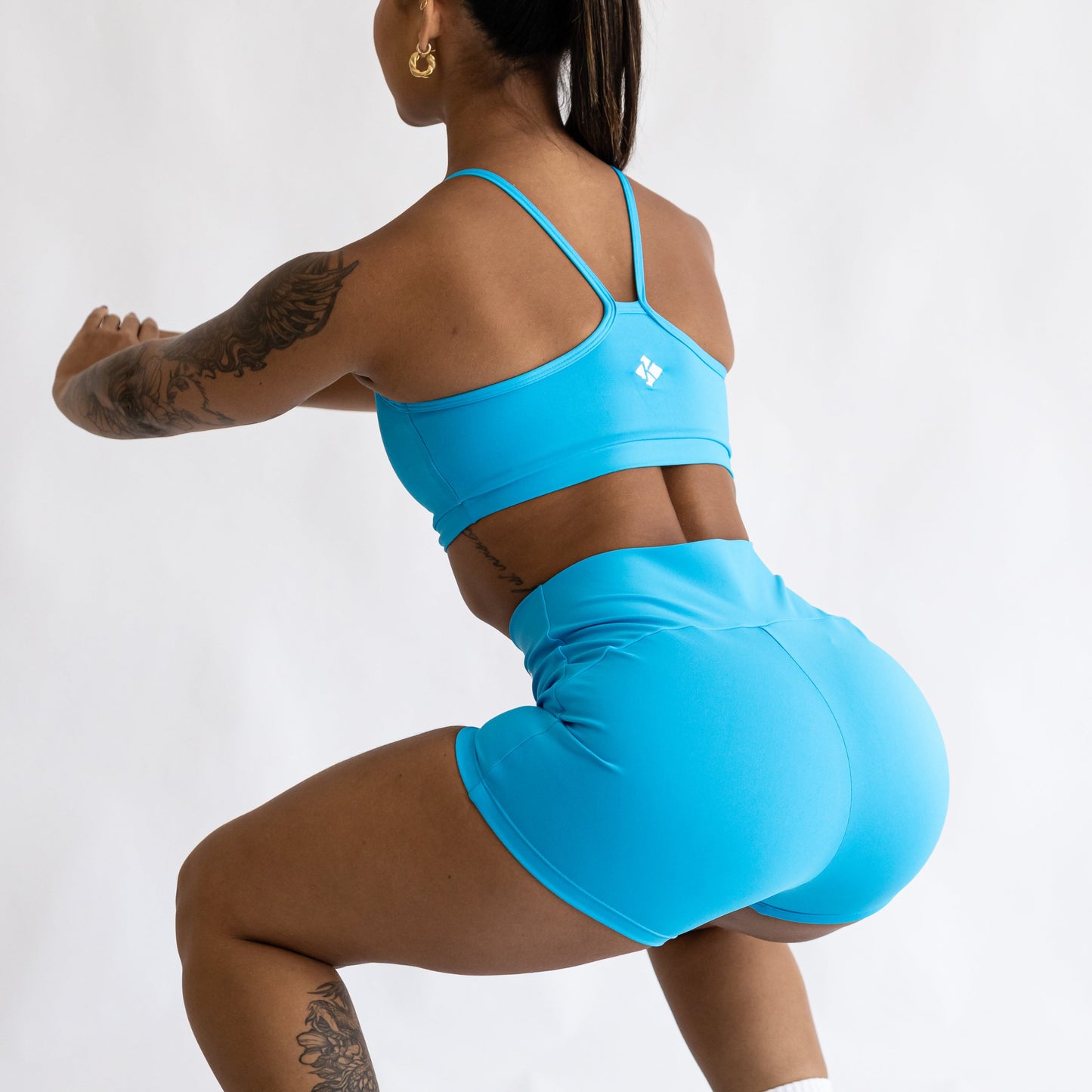 Shorts Open Blackout Azul