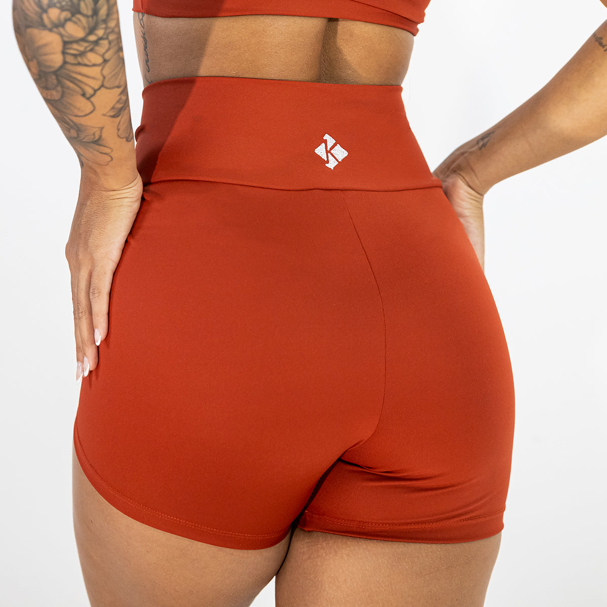 Shorts Open Blackout Transpassado Ocre