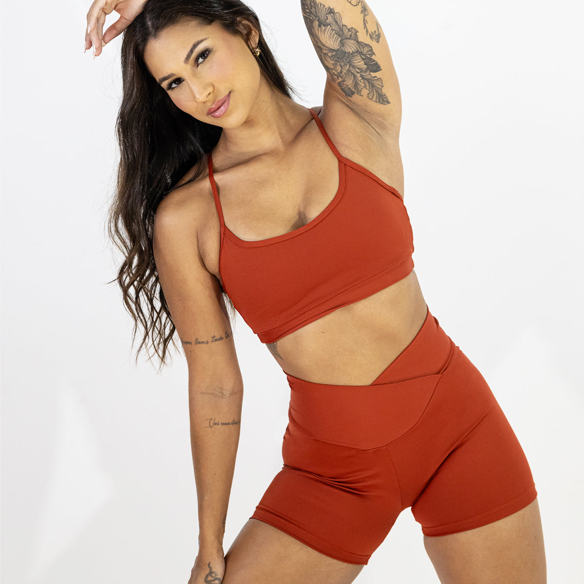 Shorts Open Blackout Transpassado Ocre