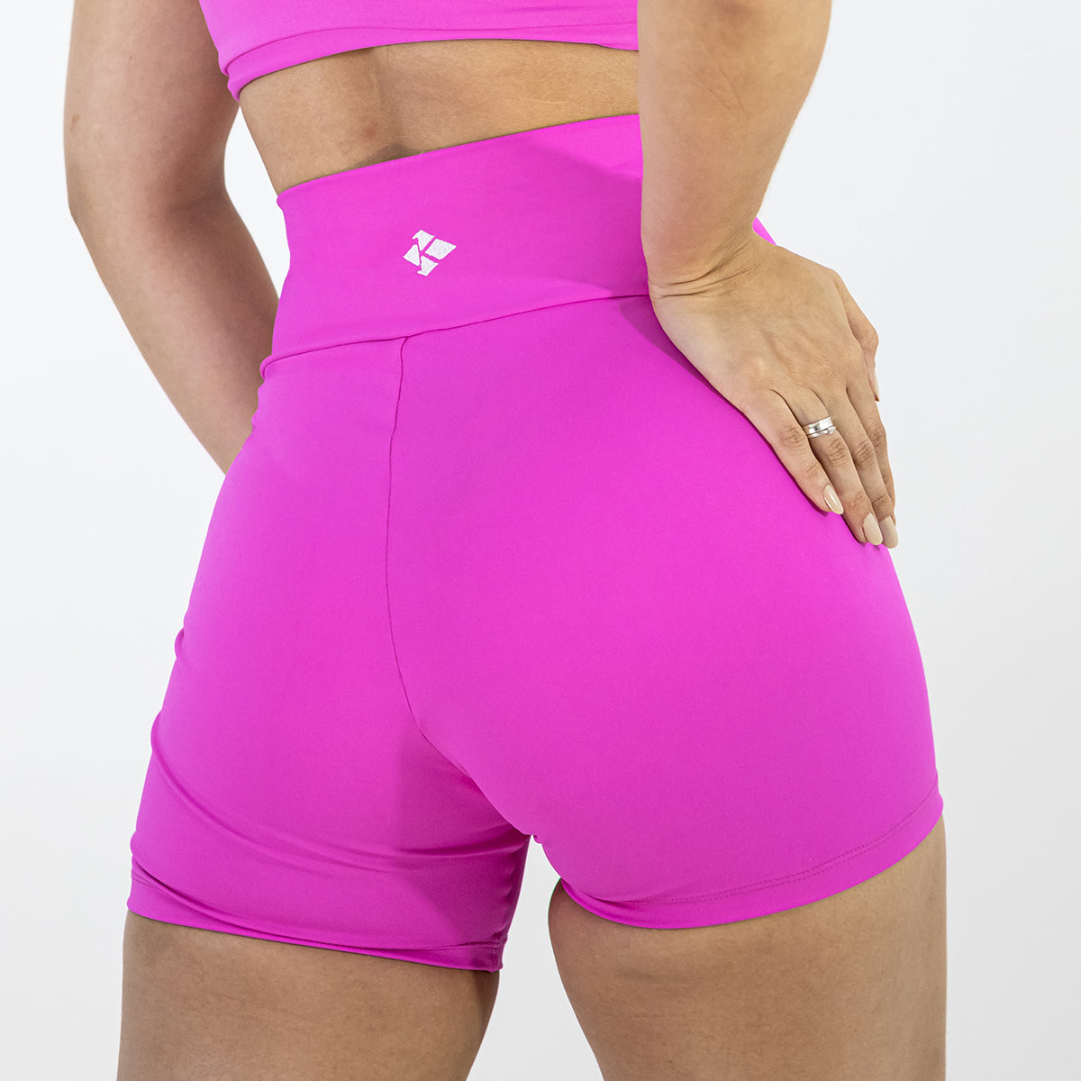Shorts Open Blackout Transpassado Rosa Pink