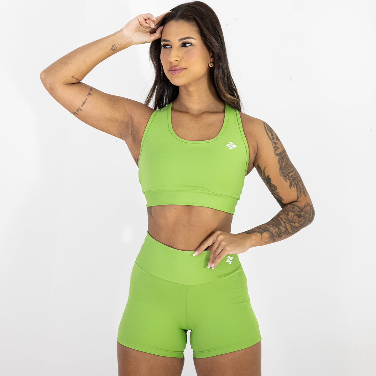 Shorts Open Blackout Verde Abacate