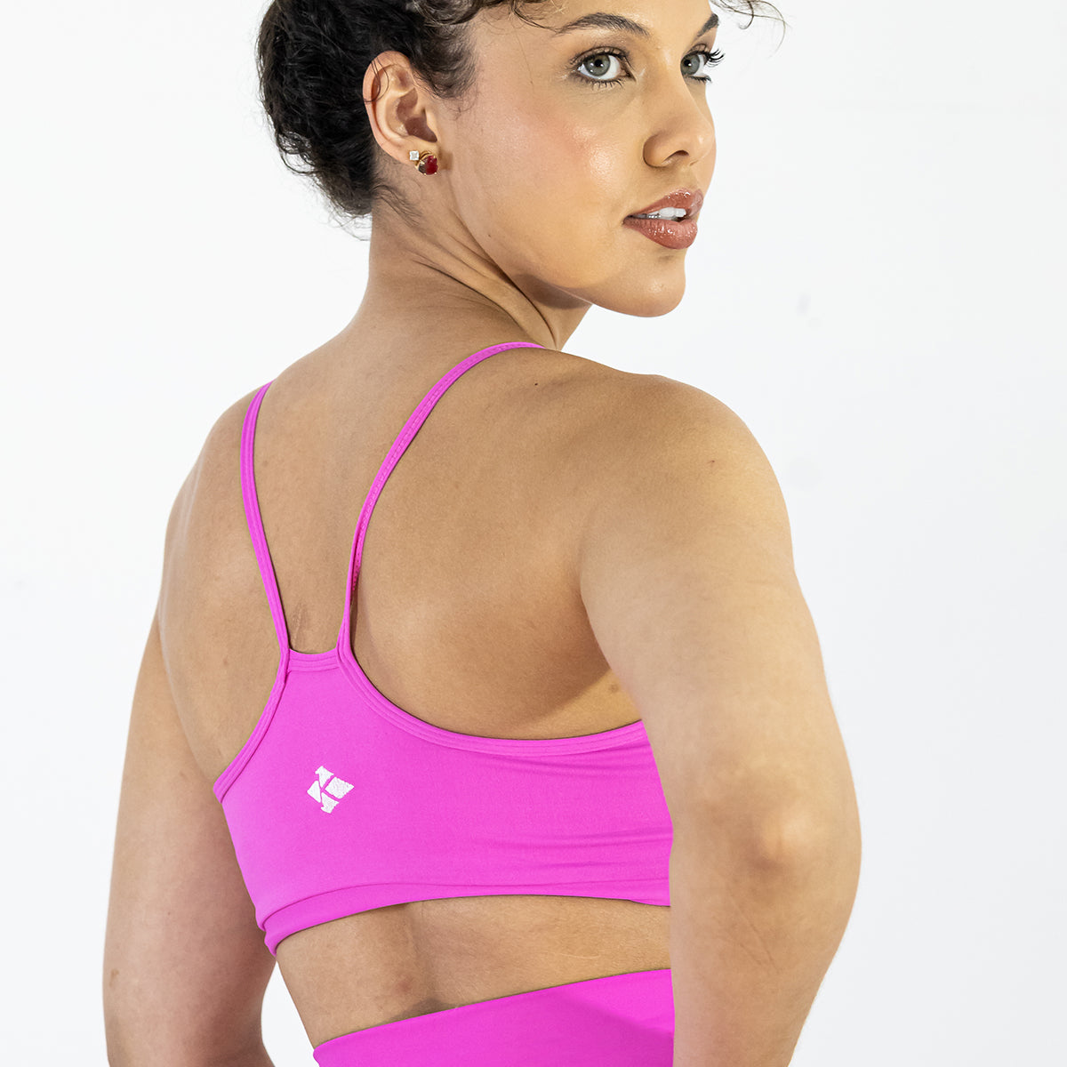 Top Open Blackout Alcinha Rosa Pink