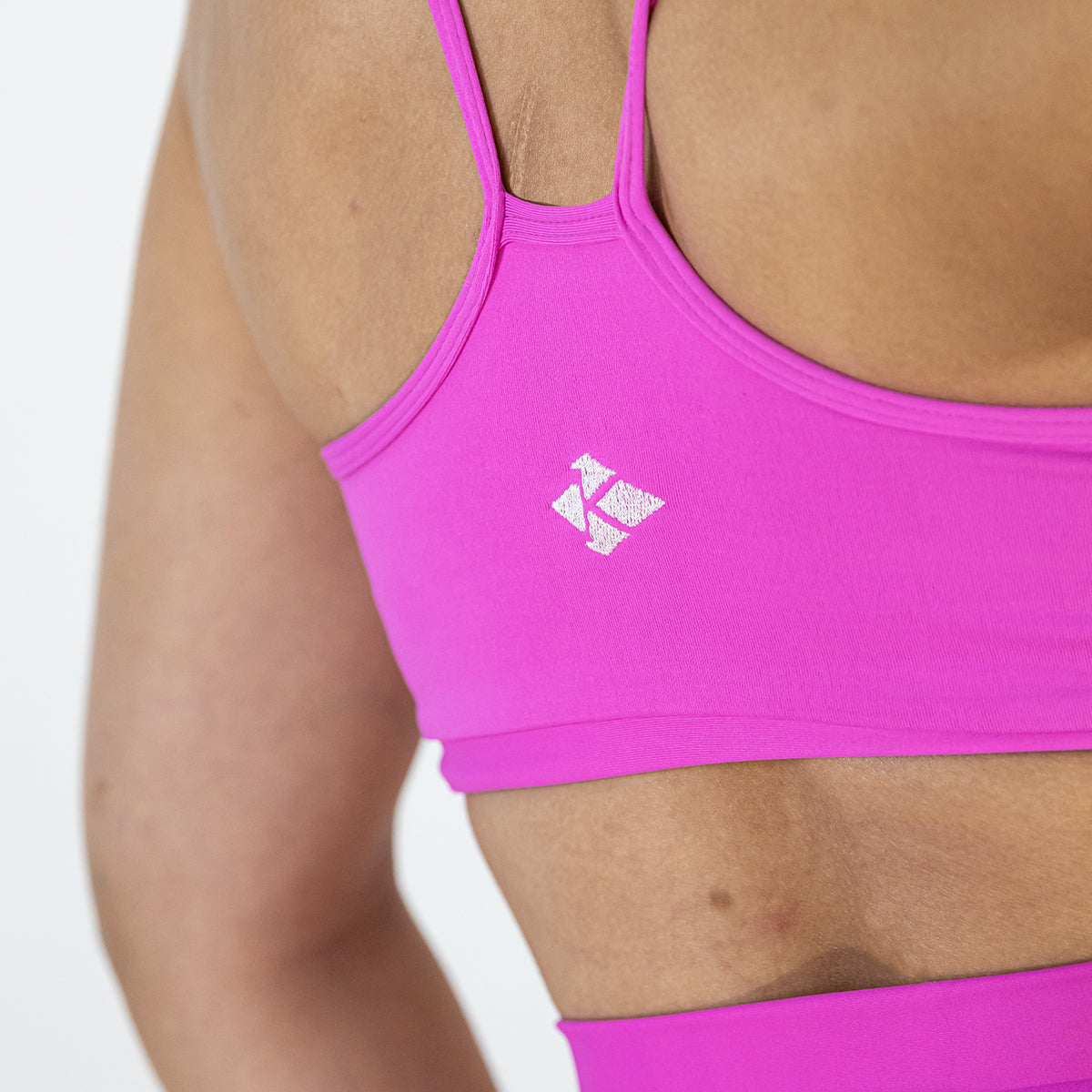 Top Open Blackout Alcinha Rosa Pink