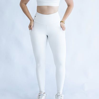 Calça Blackout com Bolso Off White R&C
