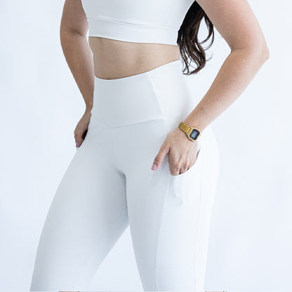 Calça Blackout com Bolso Off White R&C