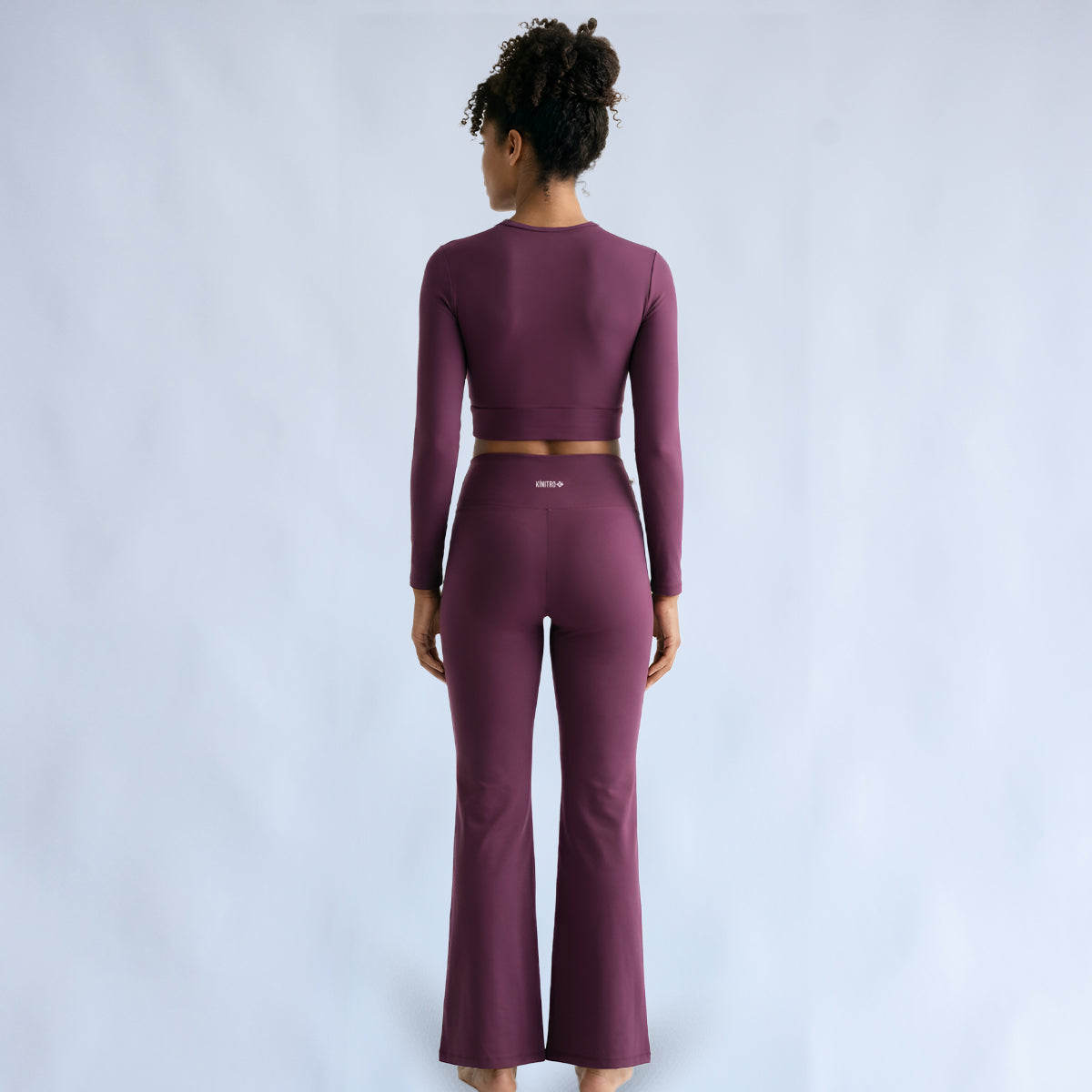 Cropped Manga Longa Roxo Malva ESSENCIAL ✦