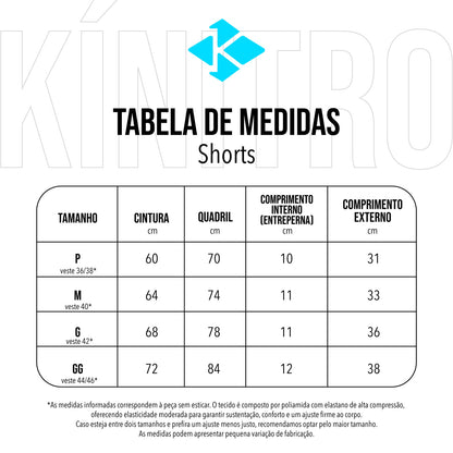Shorts Blackout Vermelho R&C