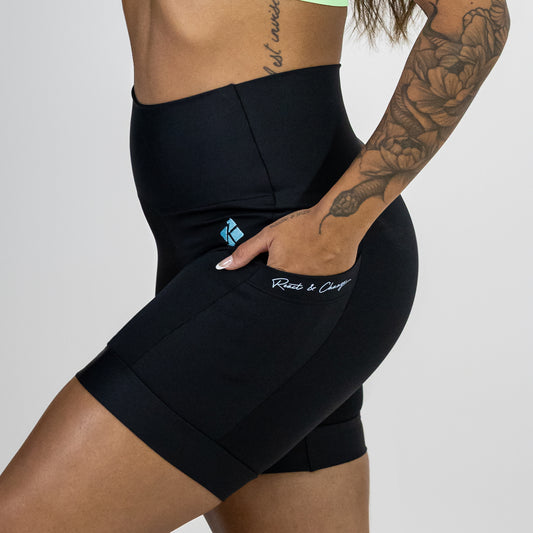 Shorts Open Blackout com Bolso Preto