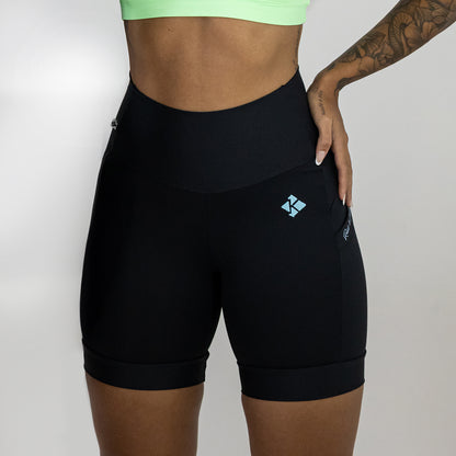 Shorts Open Blackout com Bolso Preto