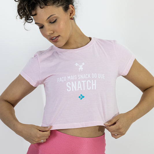 Blusinha Cropped SNATCH