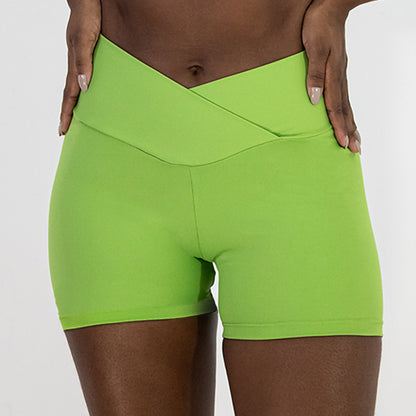 Shorts Open Blackout Transpassado Verde Abacate